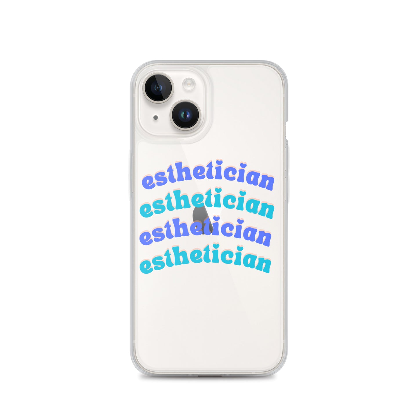 "Esthetician" Clear Case for iPhone®