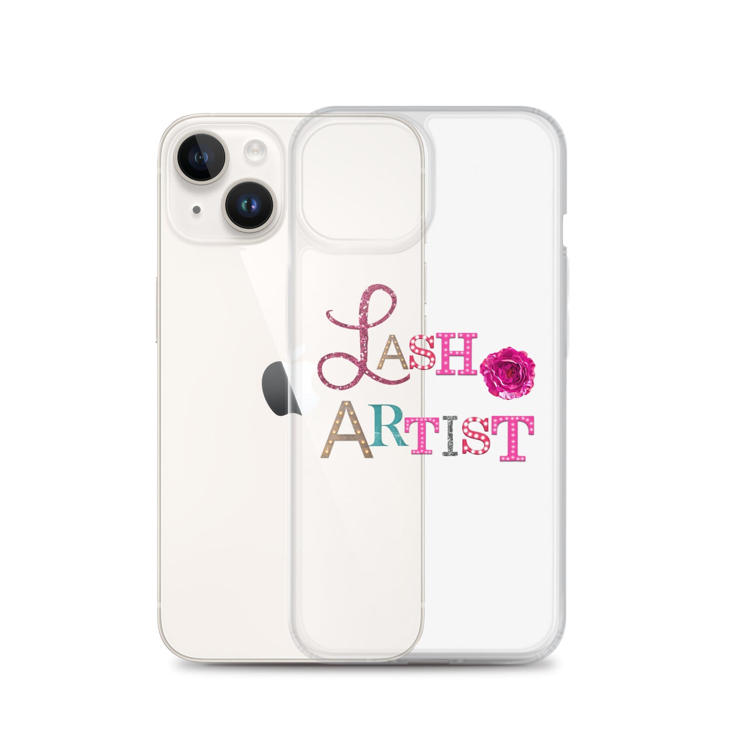 "Lash Artist" Clear Case for iPhone®