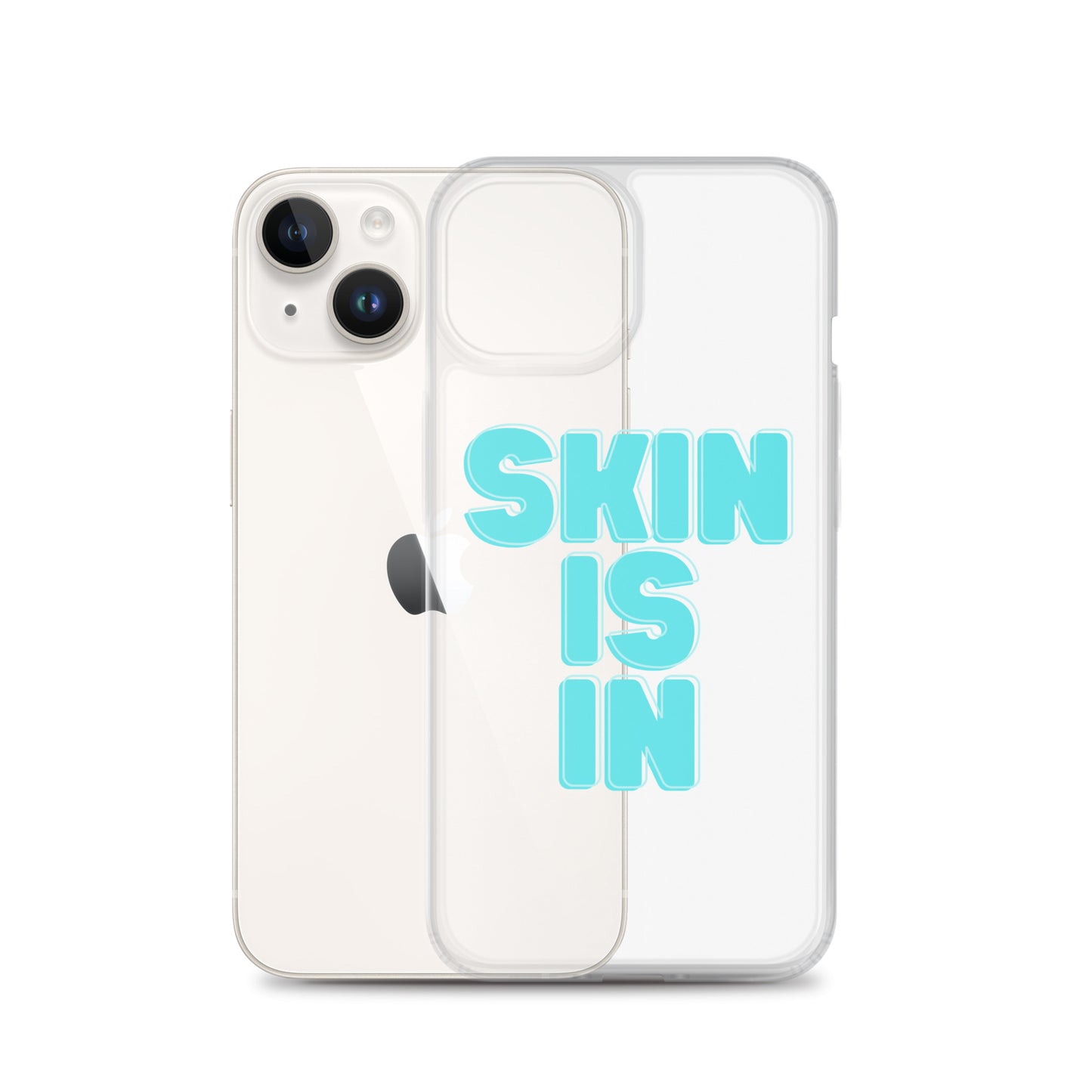 "Skin is In" Clear Case for iPhone®