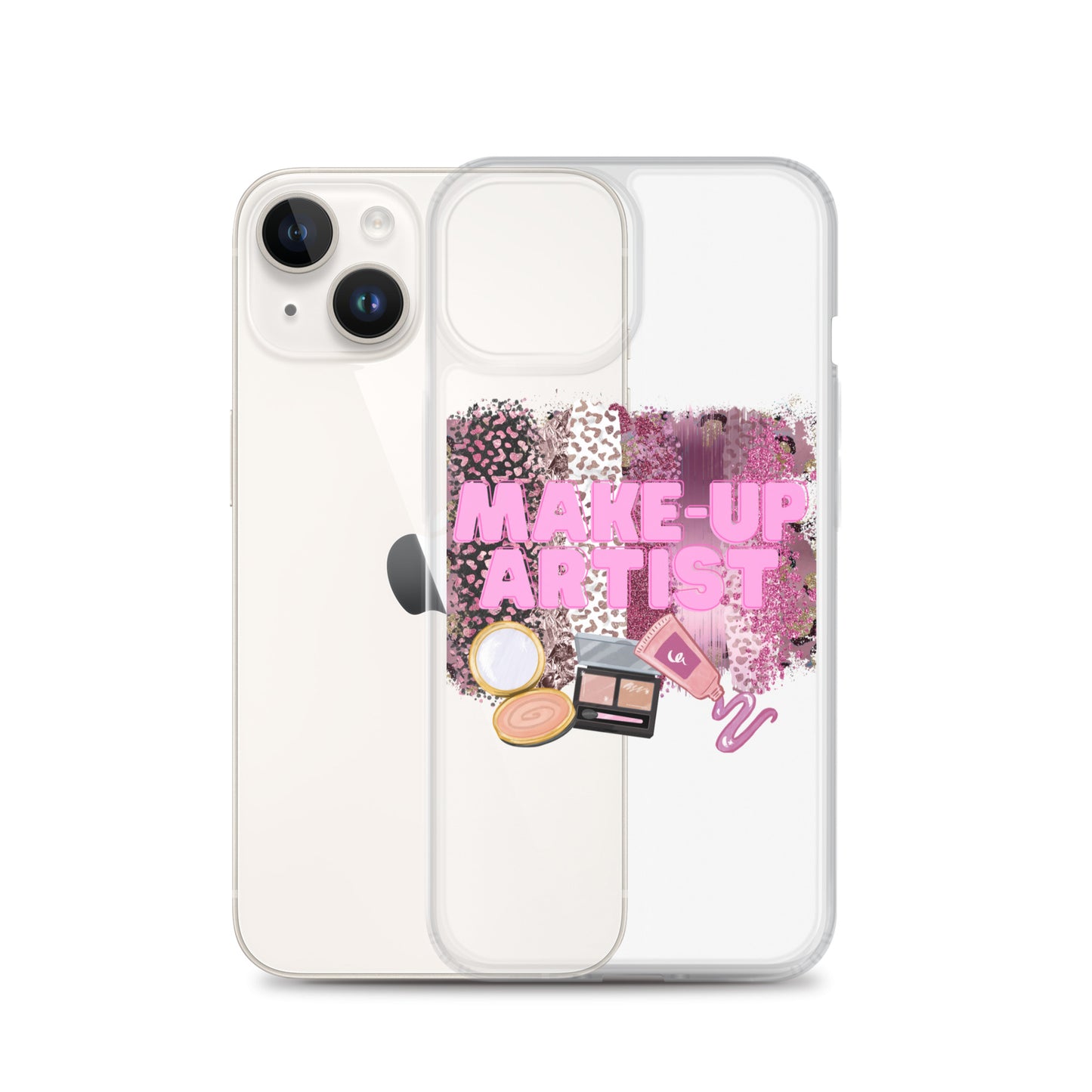 "Make-Up Artist" Clear Case for iPhone®