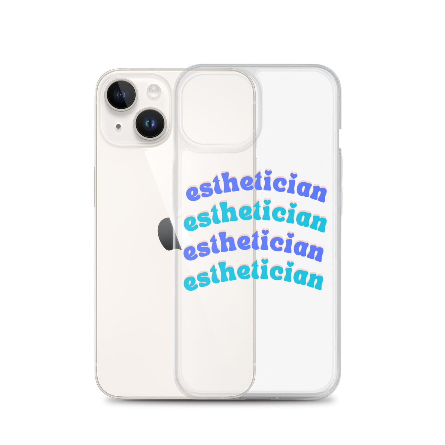 "Esthetician" Clear Case for iPhone®