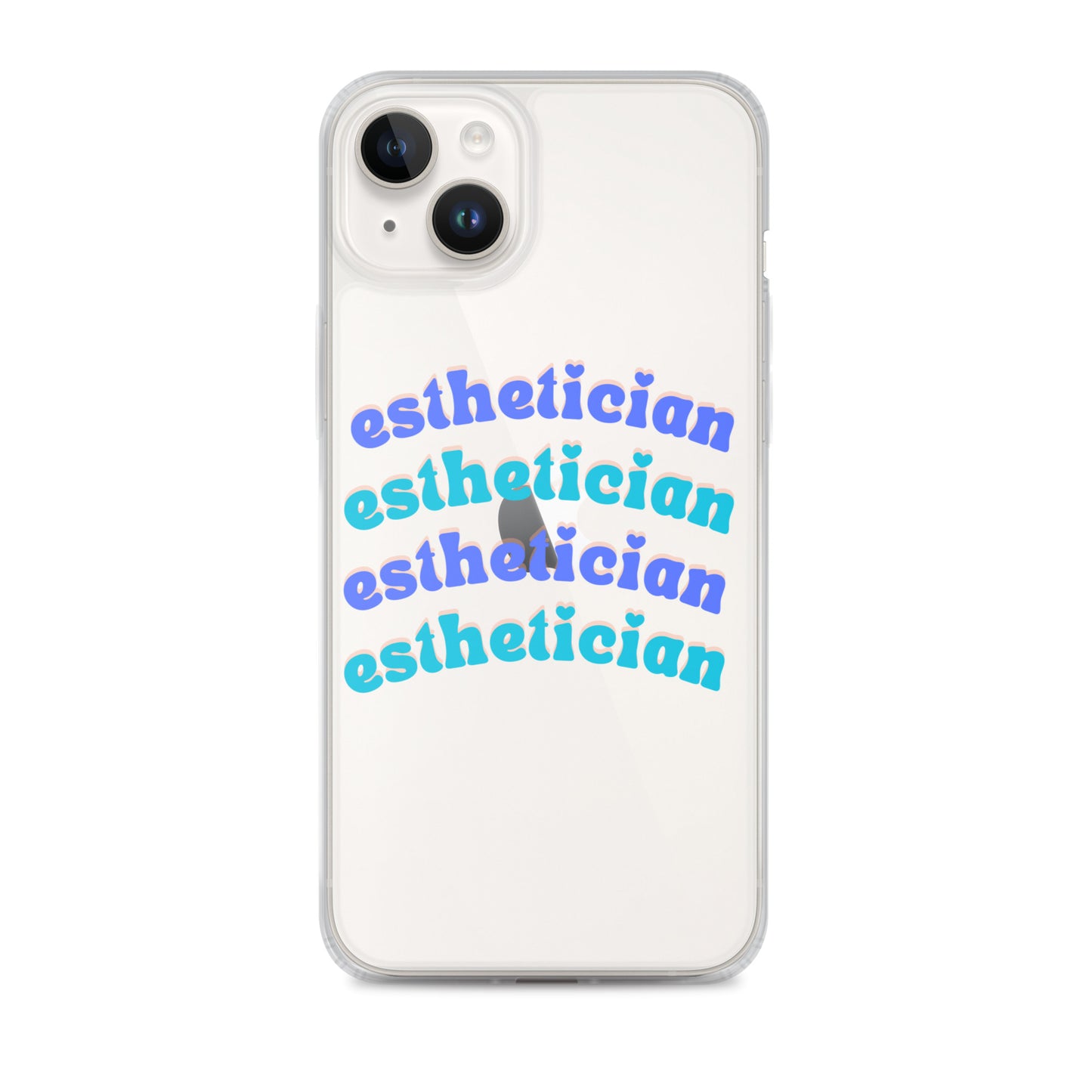 "Esthetician" Clear Case for iPhone®