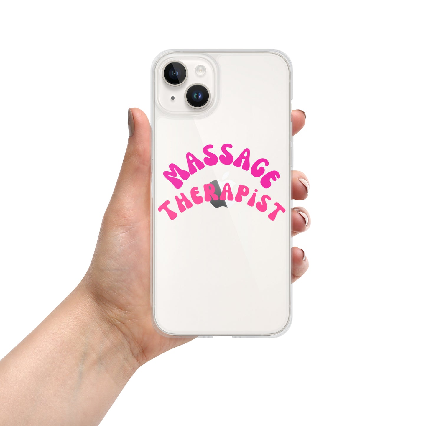 "Massage Therapist" Clear Case for iPhone®