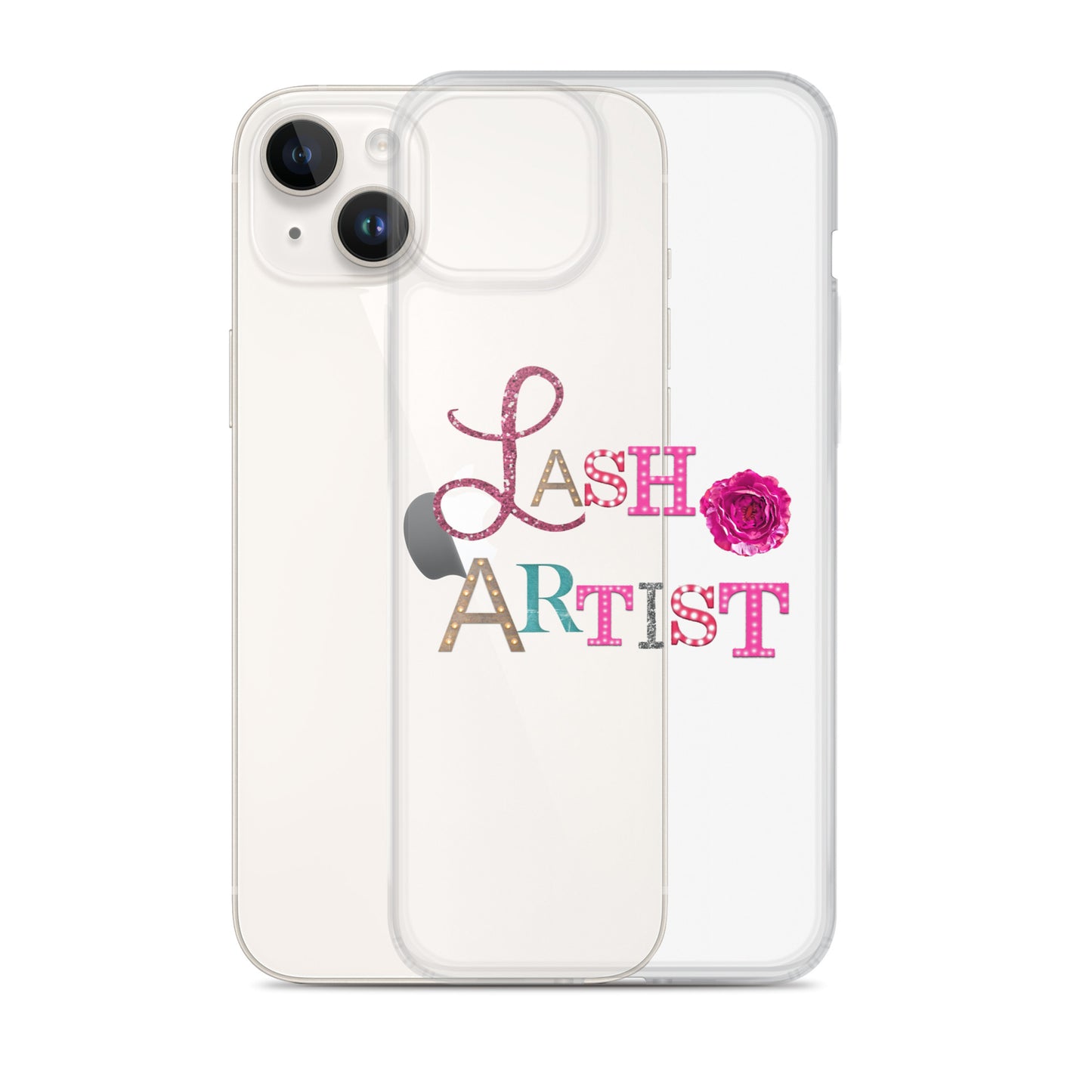 "Lash Artist" Clear Case for iPhone®