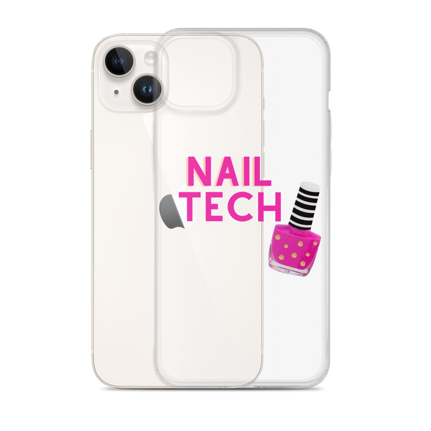 "Nail Tech" Clear Case for iPhone®