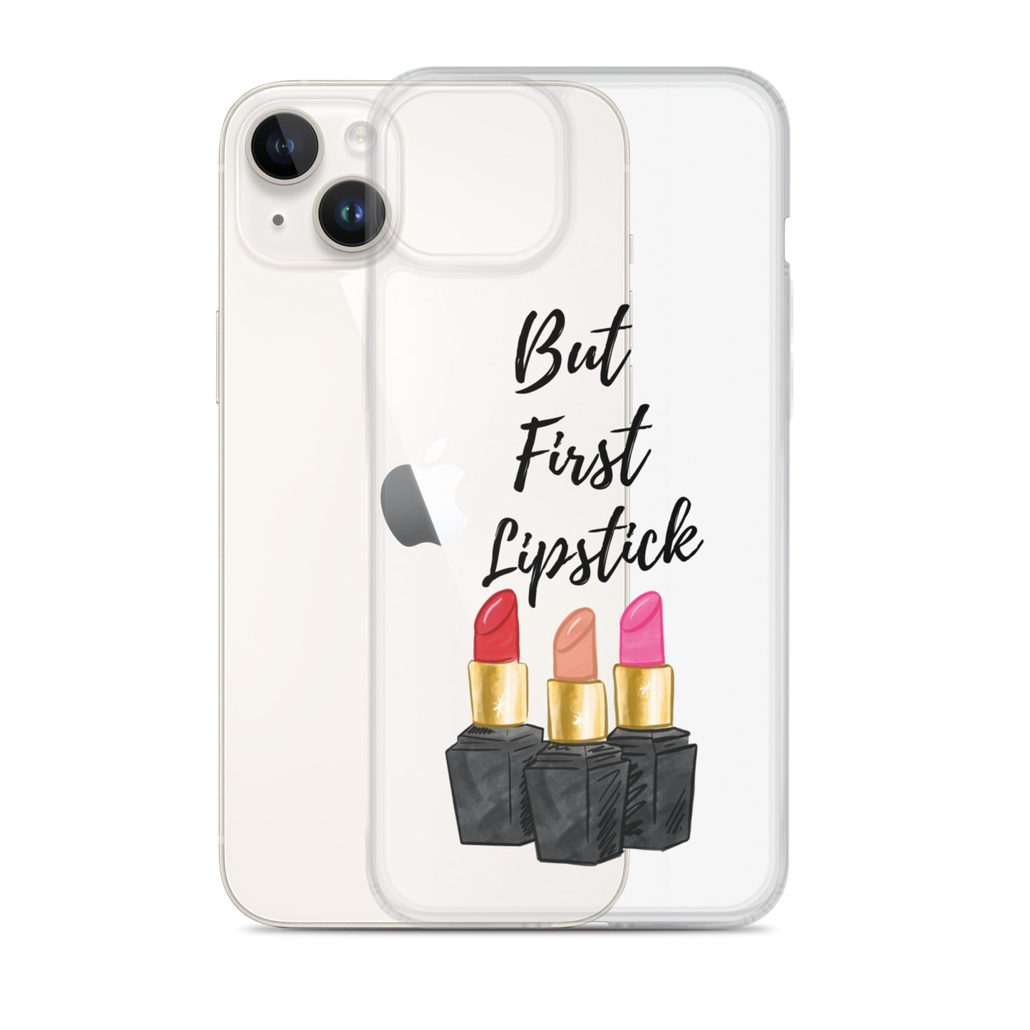 "But First Skin Care" Clear Case for iPhone®