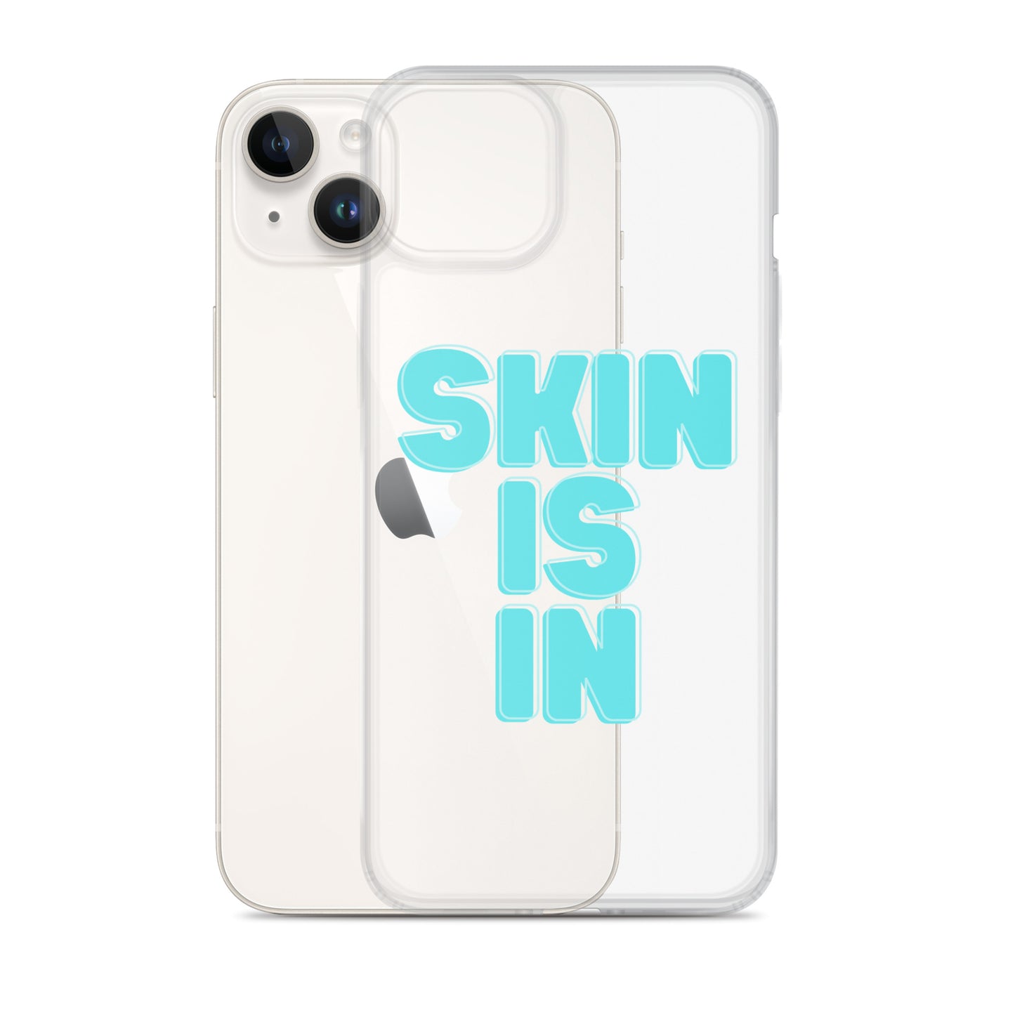 "Skin is In" Clear Case for iPhone®