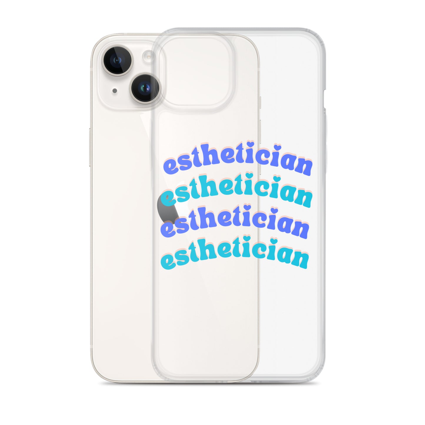 "Esthetician" Clear Case for iPhone®