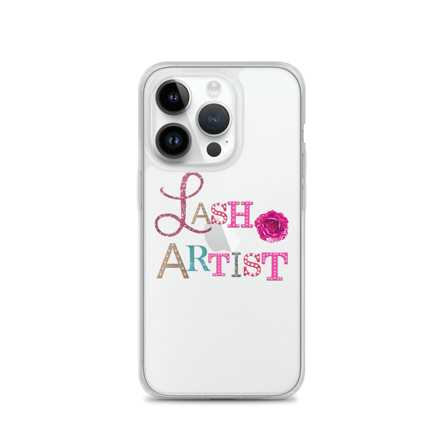 "Lash Artist" Clear Case for iPhone®