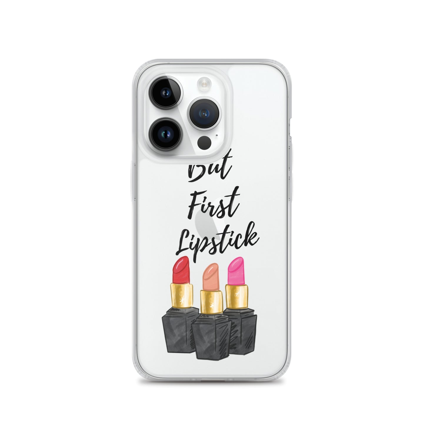 "But First Skin Care" Clear Case for iPhone®