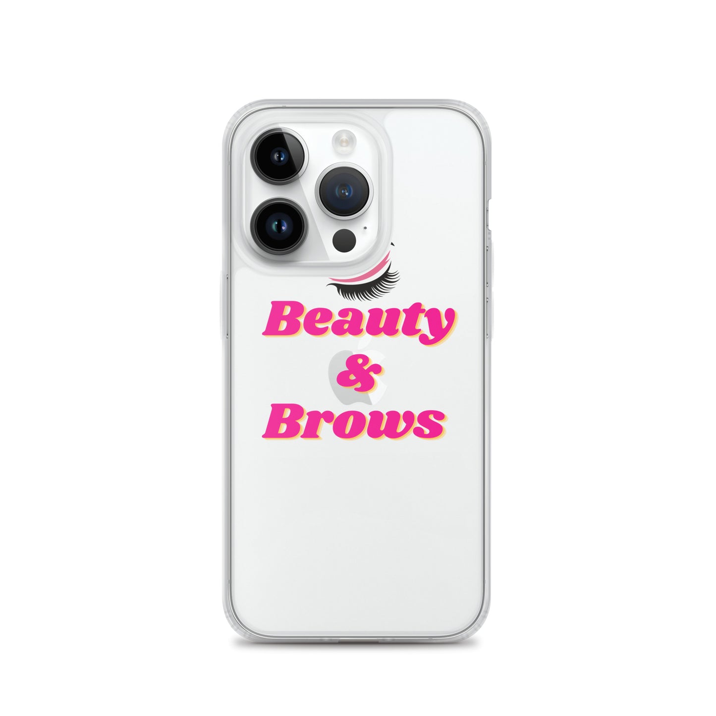 "Beauty & Brows" Clear Case for iPhone®