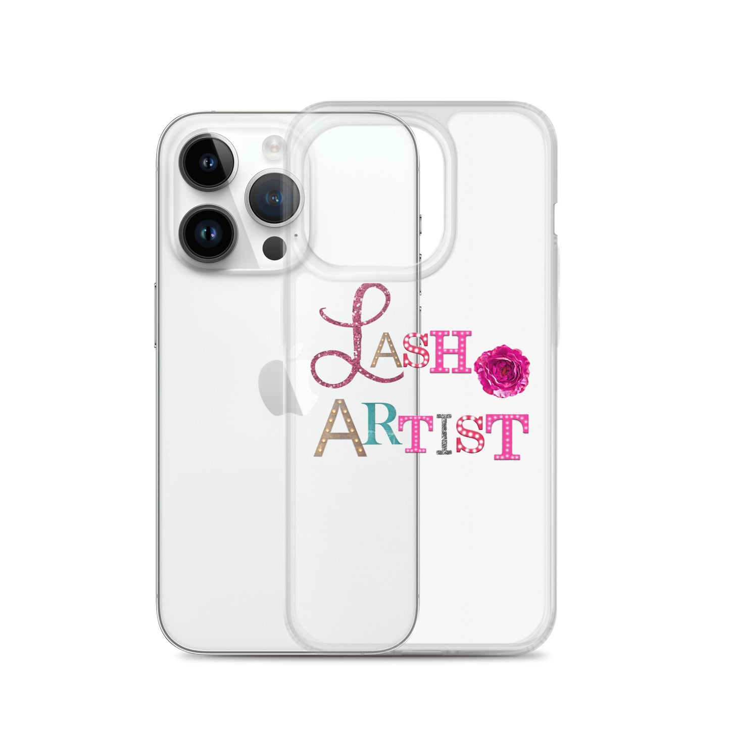 "Lash Artist" Clear Case for iPhone®