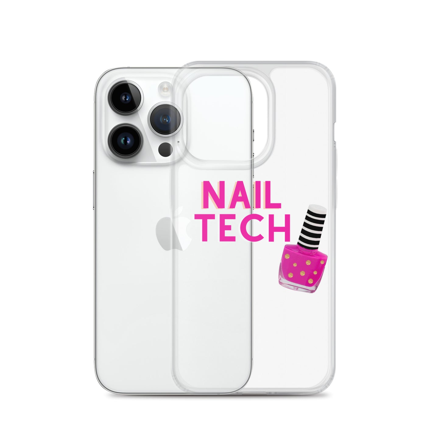 "Nail Tech" Clear Case for iPhone®