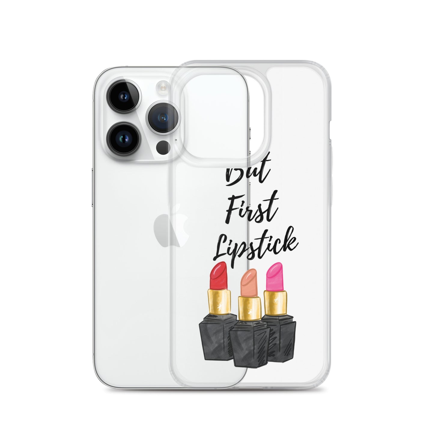 "But First Skin Care" Clear Case for iPhone®