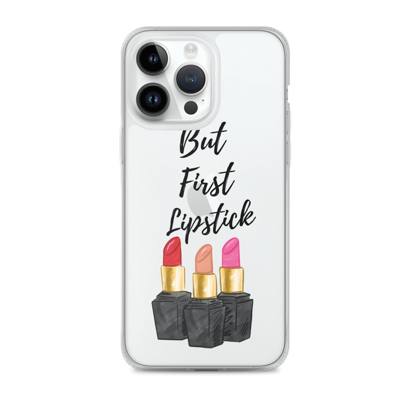 "But First Skin Care" Clear Case for iPhone®