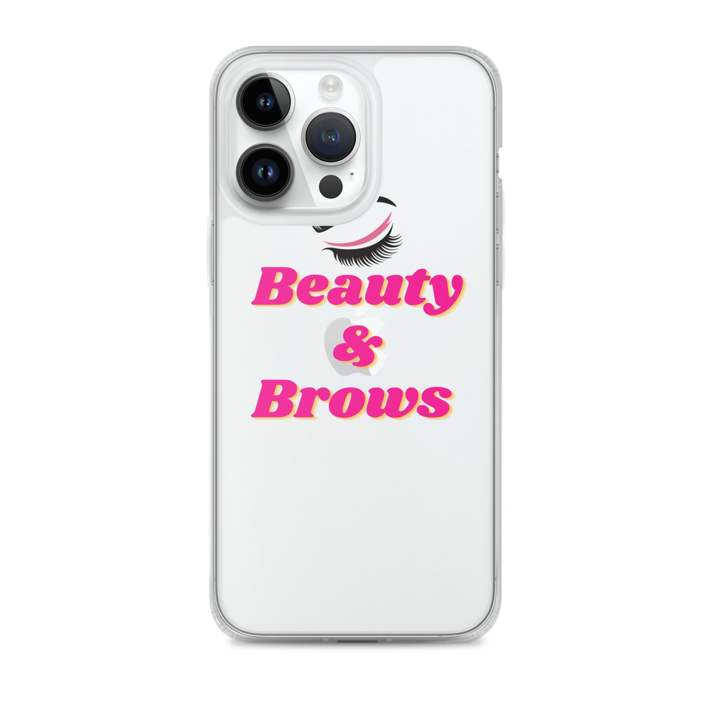 "Beauty & Brows" Clear Case for iPhone®