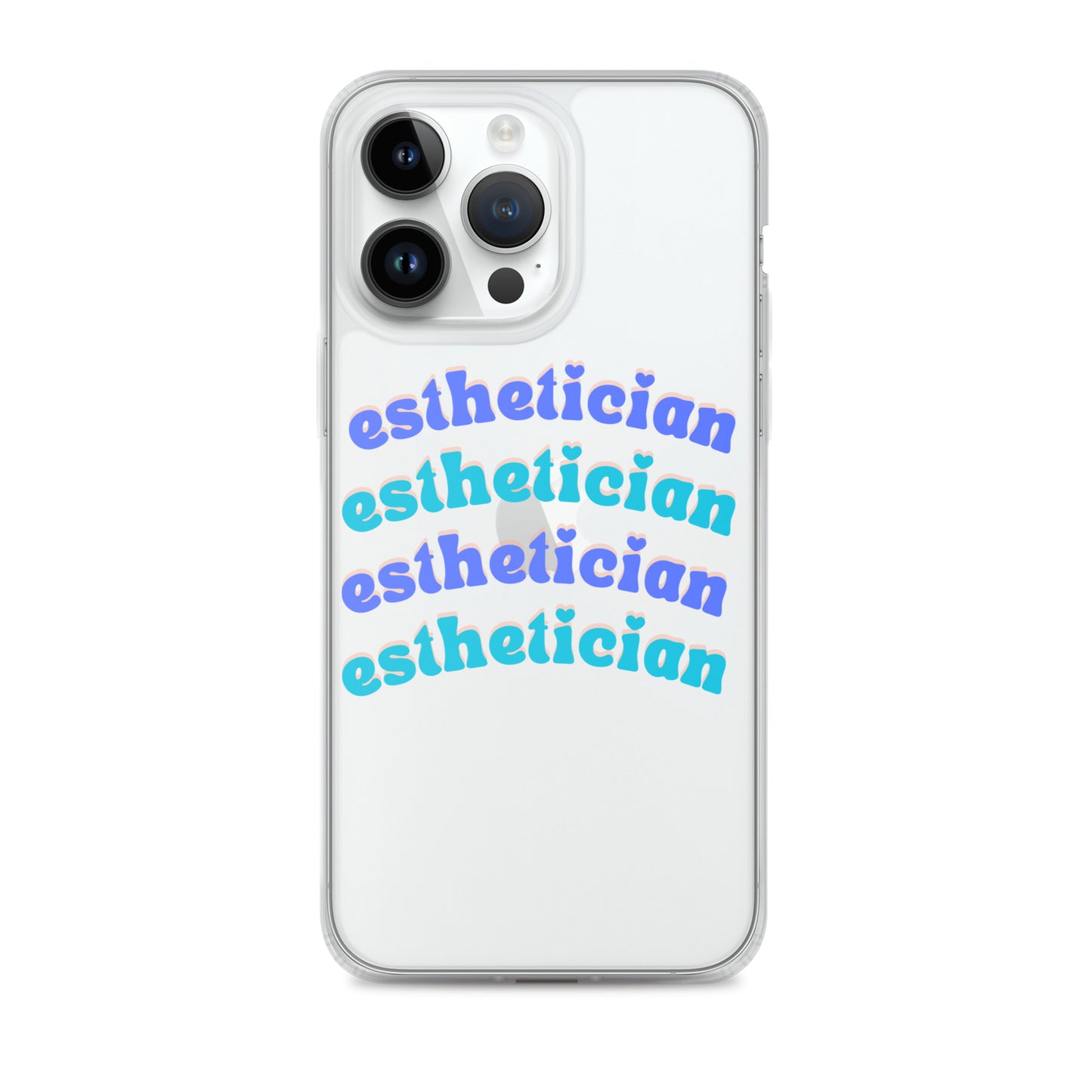 "Esthetician" Clear Case for iPhone®