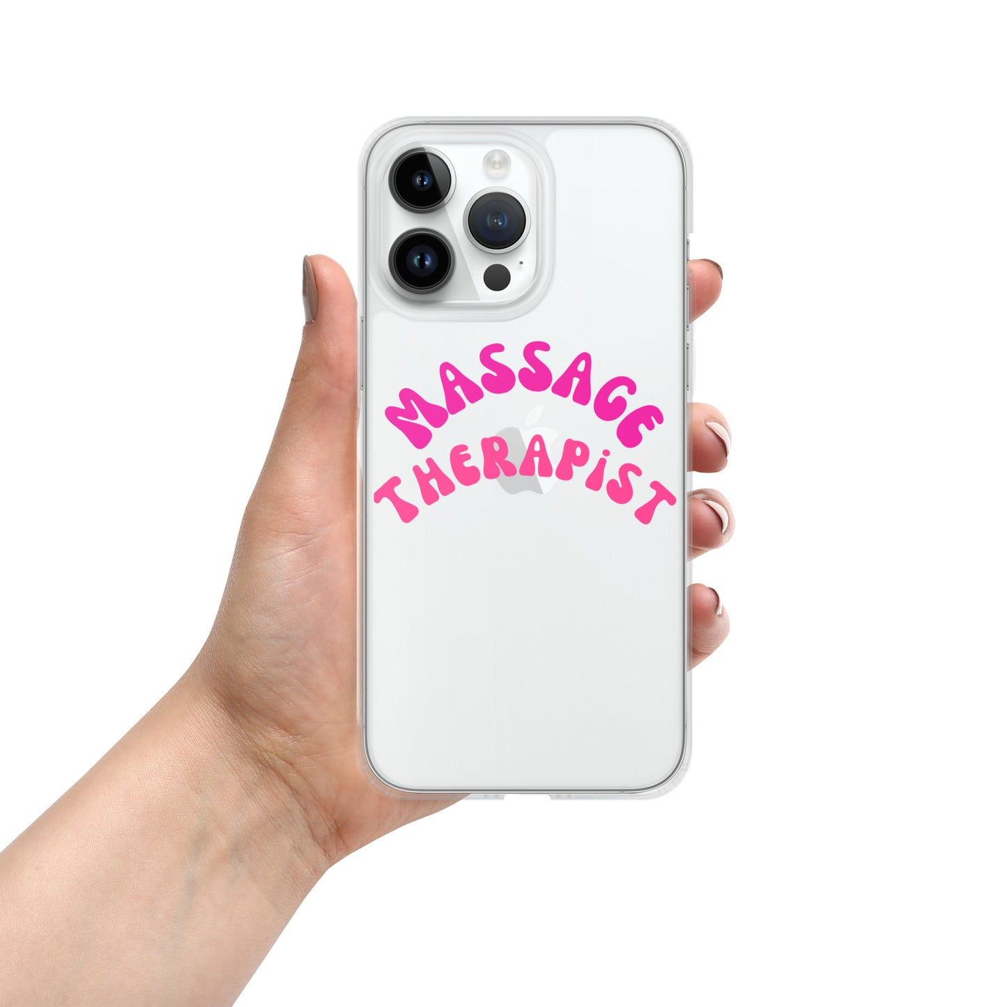 "Massage Therapist" Clear Case for iPhone®