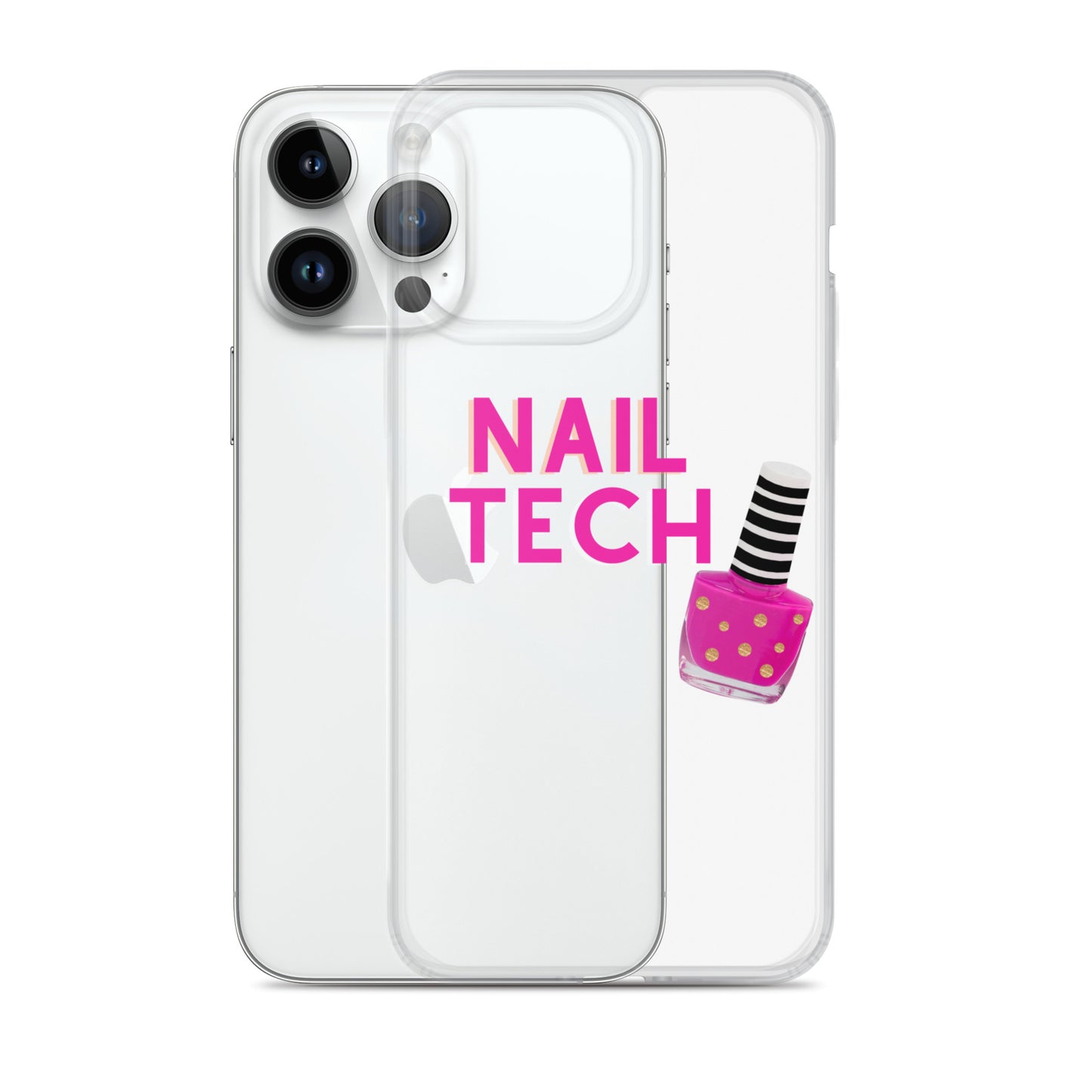 "Nail Tech" Clear Case for iPhone®