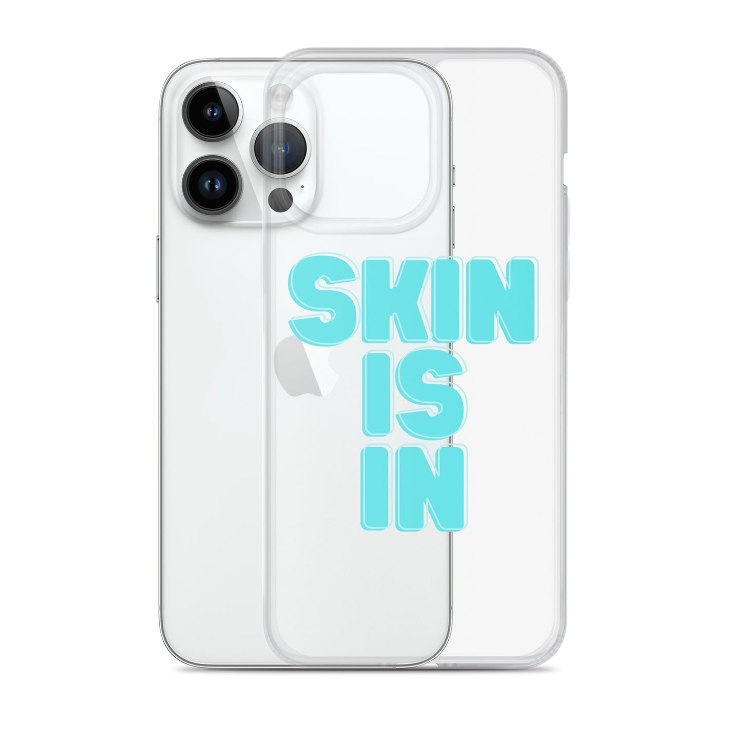 "Skin is In" Clear Case for iPhone®