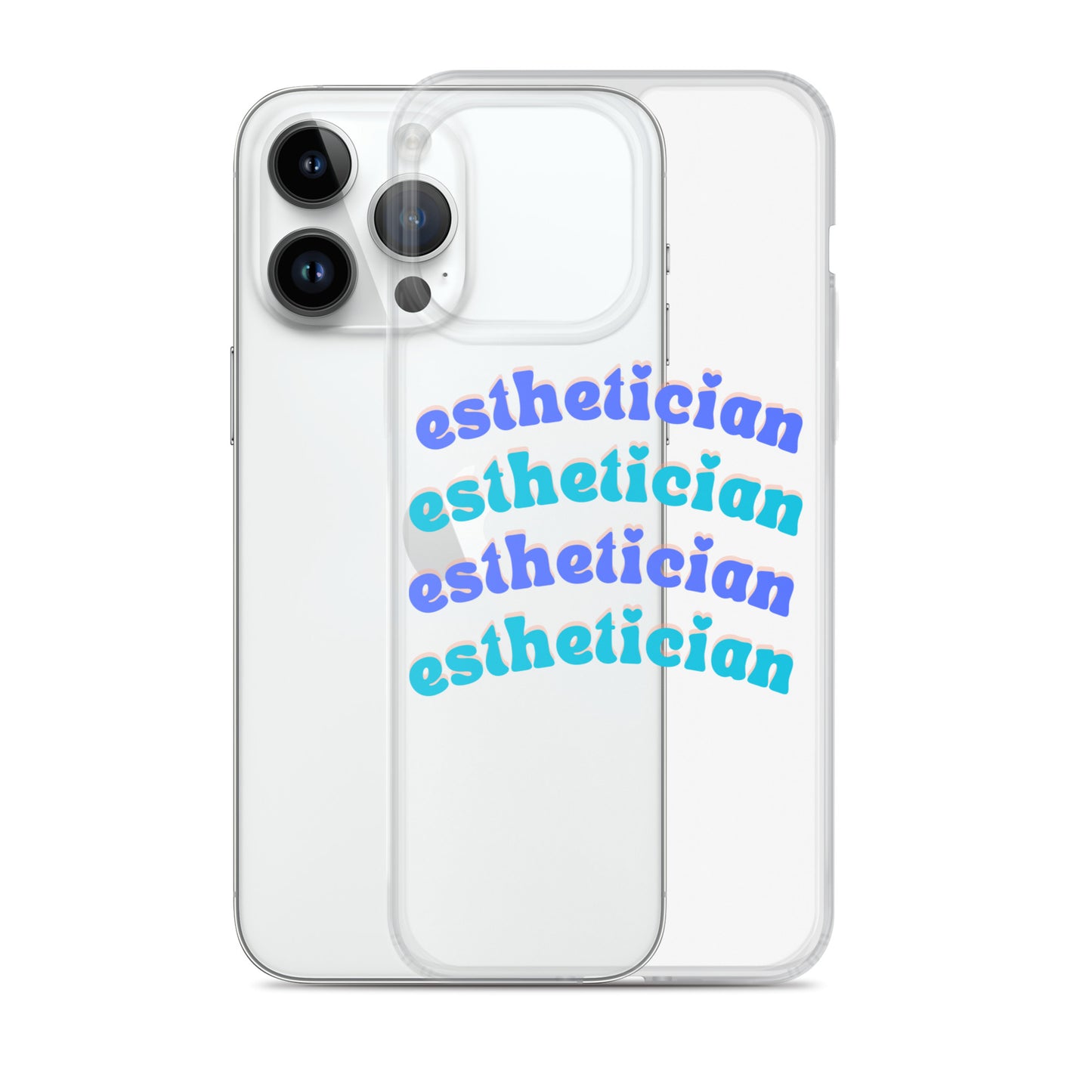 "Esthetician" Clear Case for iPhone®