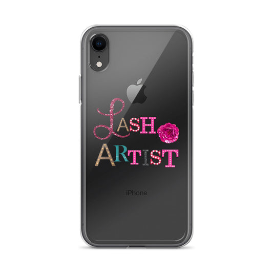 "Lash Artist" Clear Case for iPhone®