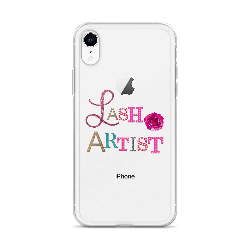 "Lash Artist" Clear Case for iPhone®