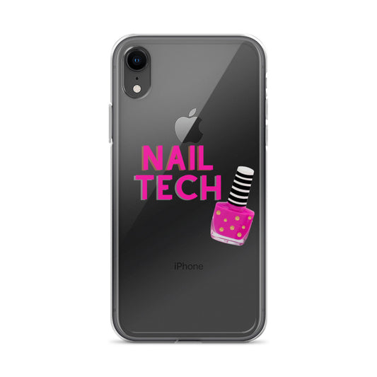 "Nail Tech" Clear Case for iPhone®