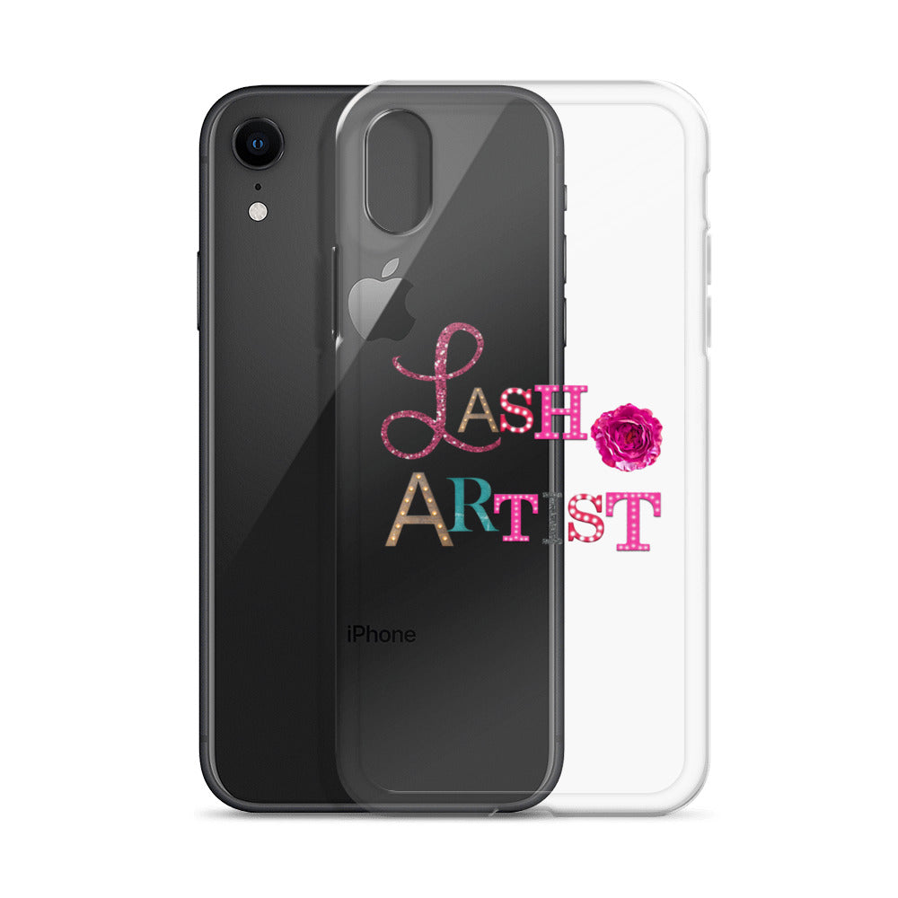 "Lash Artist" Clear Case for iPhone®