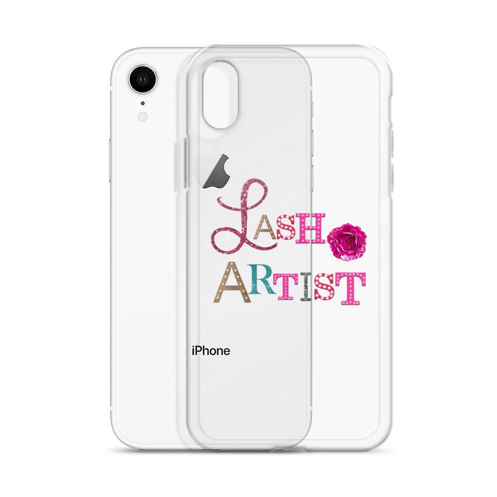 "Lash Artist" Clear Case for iPhone®