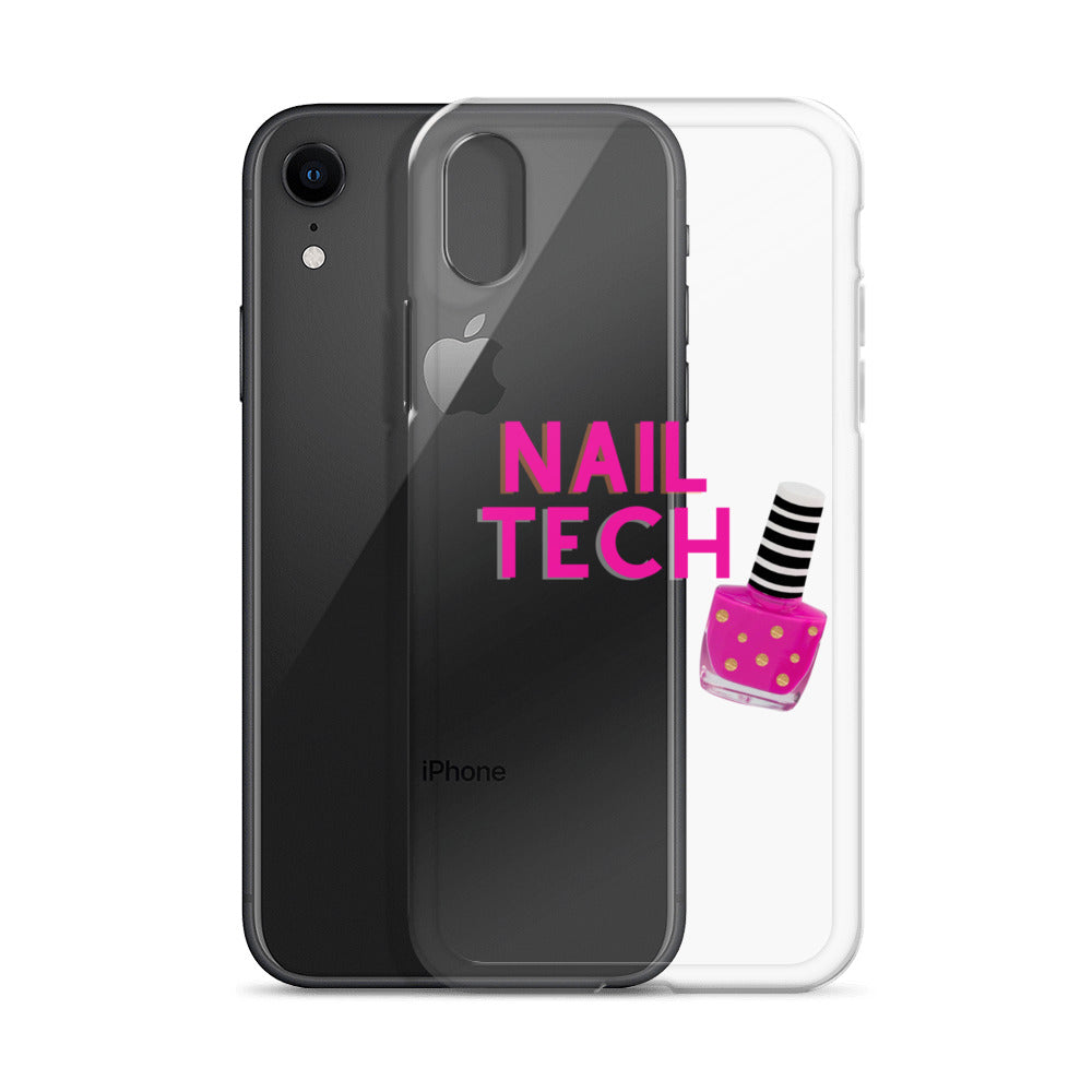 "Nail Tech" Clear Case for iPhone®