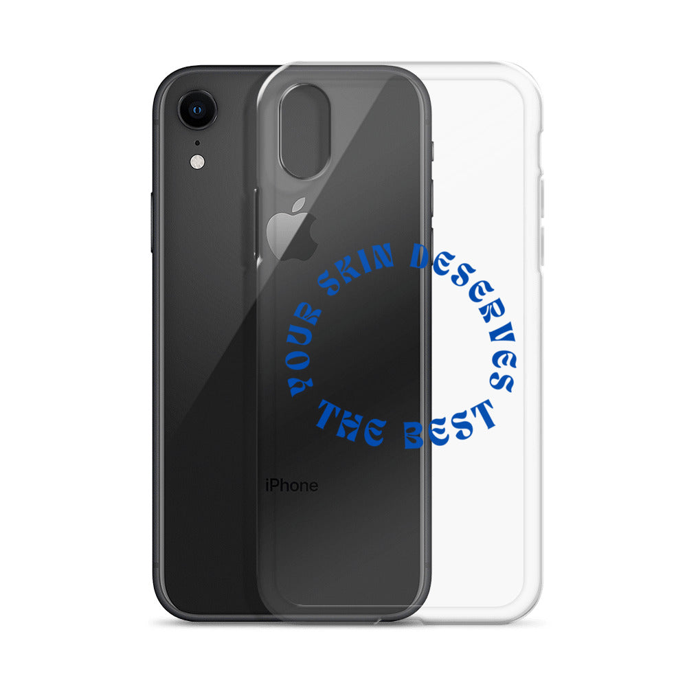 "Your Skin Deserves the Best" Clear Case for iPhone®