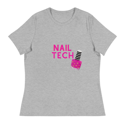 "Nail Tech" Women's Relaxed Tee