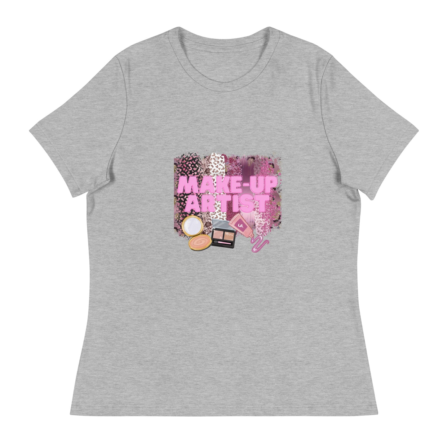 "Make-Up Artist" Women's Relaxed Tee