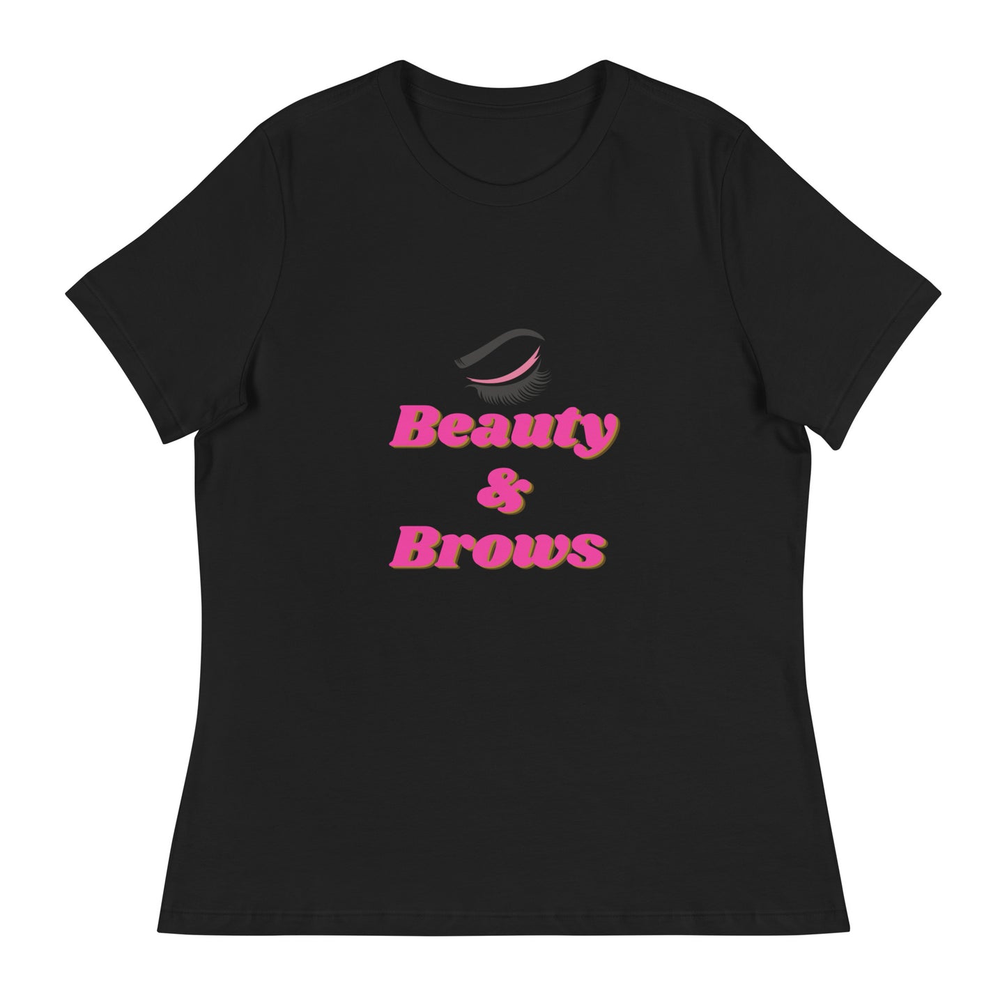 "Beauty & Brows" Women's Relaxed Tee