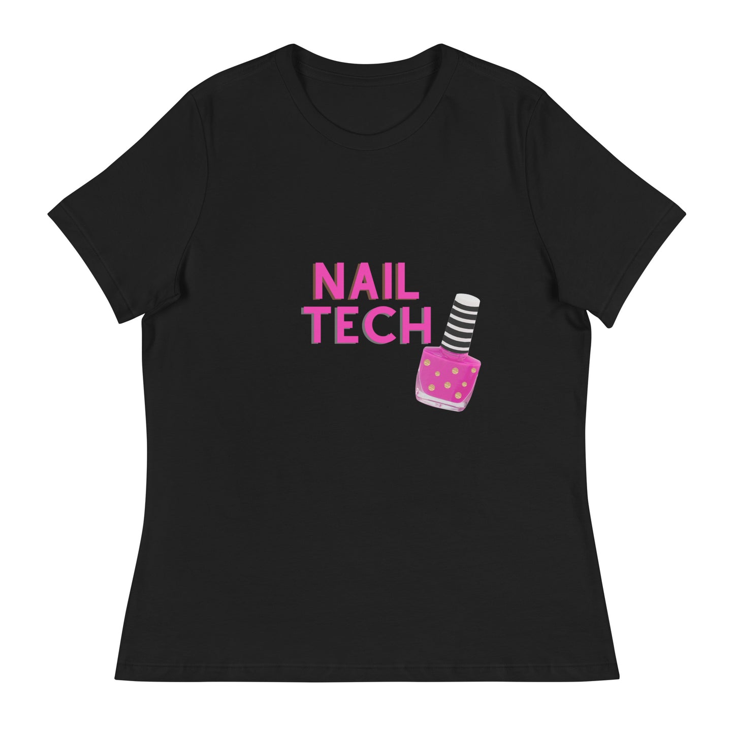 "Nail Tech" Women's Relaxed Tee