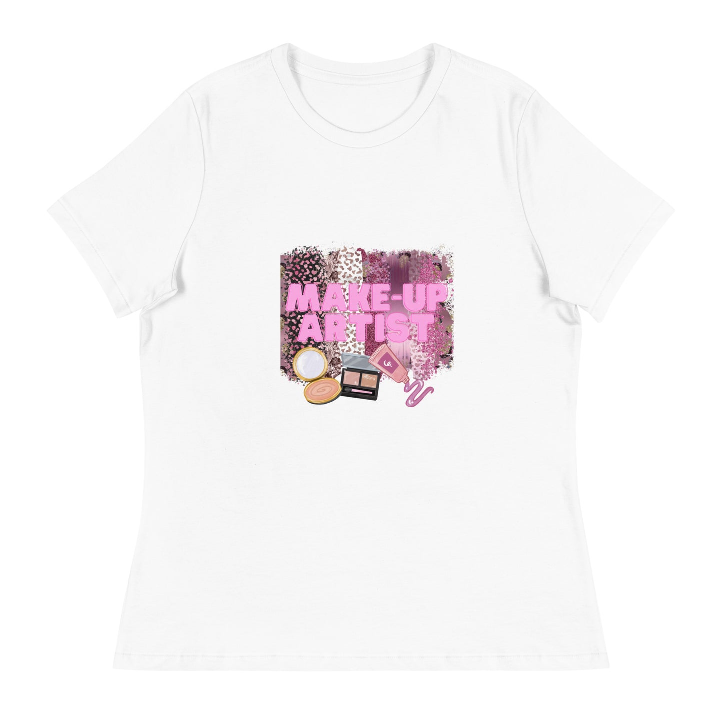 "Make-Up Artist" Women's Relaxed Tee